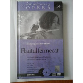 FLAUTUL FERMECAT - WOLFGANG AMADEUS MOZART - Editura Adevarul - + DISC
